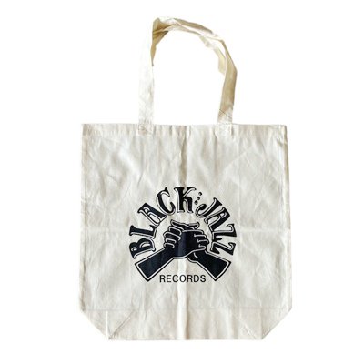 B-SIDE BUTTONS & SHIRTS - BLACK JAZZ TOTE BAG (NEW)