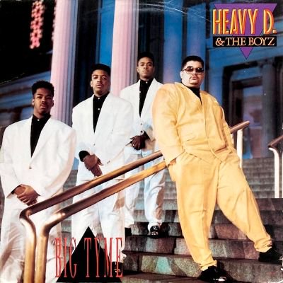 HEAVY D. & THE BOYZ - BIG TYME (LP) (VG+/VG+)