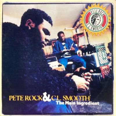PETE ROCK & CL SMOOTH - THE MAIN INGREDIENT (LP) (VG+/VG+)