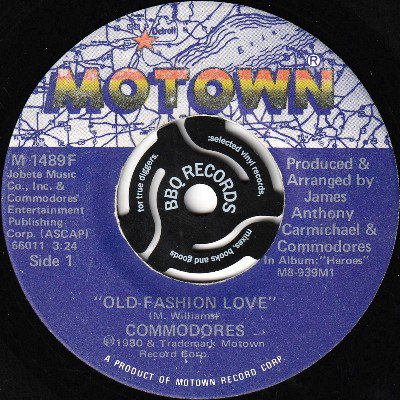 COMMODORES - OLD-FASHION LOVE / SEXY LADY (7) (VG)