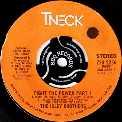 THE ISLEY BROTHERS - FIGHT THE POWER (7) (VG+)
