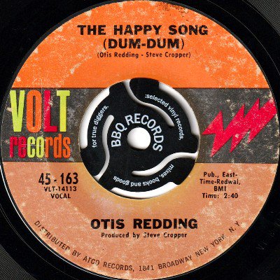 OTIS REDDING - OPEN THE DOOR / THE HAPPY SONG (DUM-DUM) (7) (G)