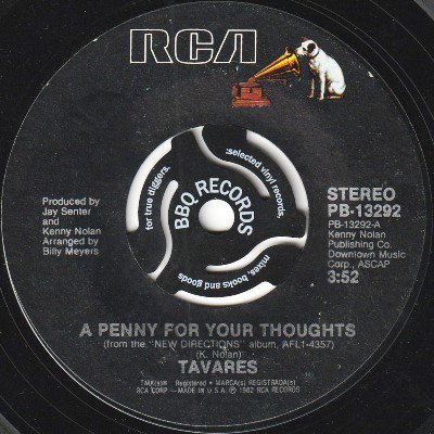 TAVARES - A PENNY FOR YOUR THOUGHTS (7) (VG)