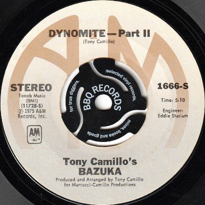 TONY CAMILLO'S BAZUKA - DYNOMITE (7) (VG)