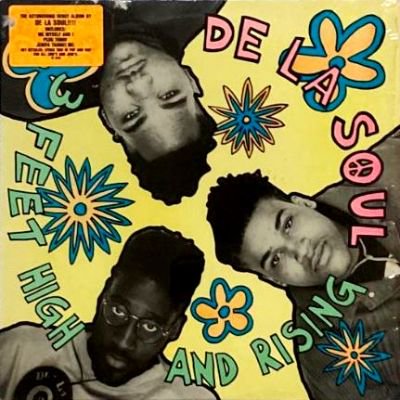 <img class='new_mark_img1' src='https://img.shop-pro.jp/img/new/icons5.gif' style='border:none;display:inline;margin:0px;padding:0px;width:auto;' />DE LA SOUL - 3 FEET HIGH AND RISING (LP) (VG+/VG+)