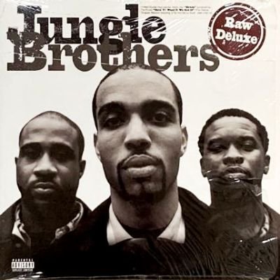 JUNGLE BROTHERS - RAW DELUXE (LP) (VG+/VG+)