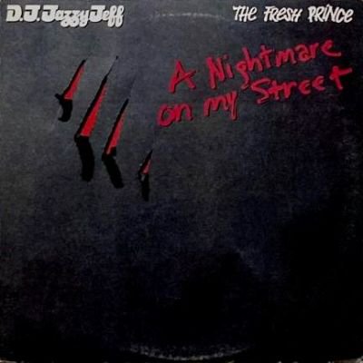 <img class='new_mark_img1' src='https://img.shop-pro.jp/img/new/icons5.gif' style='border:none;display:inline;margin:0px;padding:0px;width:auto;' />DJ JAZZY JEFF & THE FRESH PRINCE - A NIGHTMARE ON MY STREET (12) (VG+/VG+)