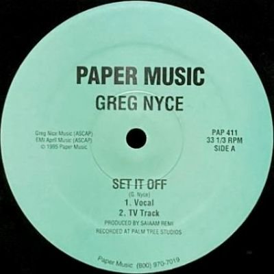 GREG NYCE - SET IT OFF (12) (VG+)
