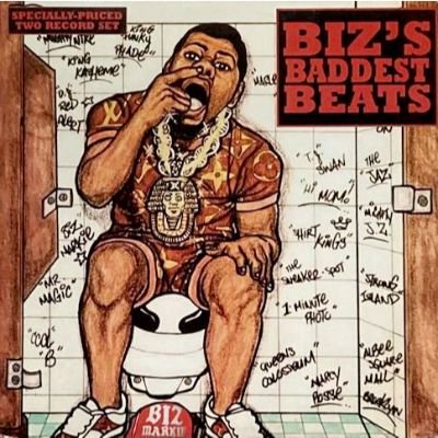 BIZ MARKIE - BIZ'S BADDEST BEATS (LP) (VG/VG+)
