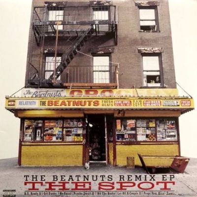 THE BEATNUTS - THE SPOT (THE BEATNUTS REMIX EP) (12) (VG+/VG+)