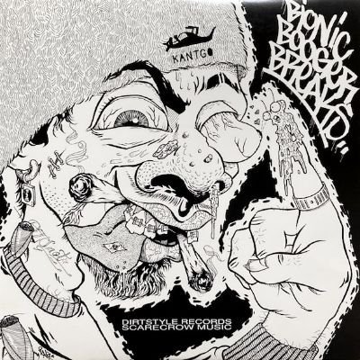 DARTH FADER & SCARECROW WILLY - BIONIC BOOGER BREAKS (LP) (VG+/VG+)