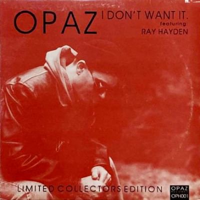 OPAZ feat. RAY HAYDEN - I DON'T WANT IT (12) (VG+/VG)