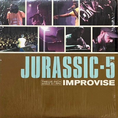 JURASSIC 5 - IMPROVISE (12) (VG/EX)