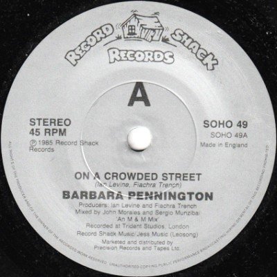 BARBARA PENNINGTON - ON A CROWDED STREET (7) (UK) (VG+)
