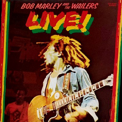 <img class='new_mark_img1' src='https://img.shop-pro.jp/img/new/icons5.gif' style='border:none;display:inline;margin:0px;padding:0px;width:auto;' />BOB MARLEY & THE WAILERS - LIVE! (LP) (JP) (EX/EX)