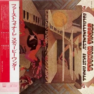 <img class='new_mark_img1' src='https://img.shop-pro.jp/img/new/icons5.gif' style='border:none;display:inline;margin:0px;padding:0px;width:auto;' />STEVIE WONDER - FULFILLINGNESS' FIRST FINALE (LP) (JP) (PROMO) (EX/VG+)
