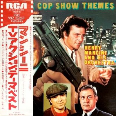 HENRY MANCINI AND HIS ORCHESTRA - THE COP SHOW THEMES	 (LP) (PROMO) (EX/EX)