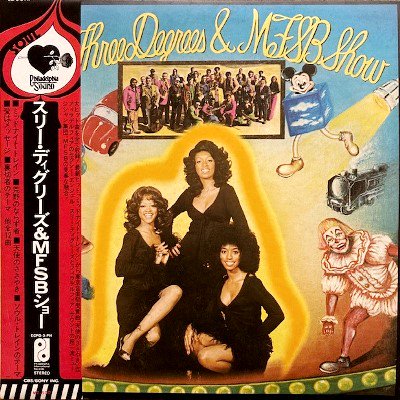 <img class='new_mark_img1' src='https://img.shop-pro.jp/img/new/icons5.gif' style='border:none;display:inline;margin:0px;padding:0px;width:auto;' />THE THREE DEGREES & MFSB - THE THREE DEGREES & MFSB SHOW (LP) (JP) (EX/VG+)