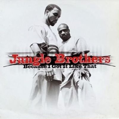<img class='new_mark_img1' src='https://img.shop-pro.jp/img/new/icons5.gif' style='border:none;display:inline;margin:0px;padding:0px;width:auto;' />JUNGLE BROTHERS - BECAUSE I GOT IT LIKE THAT (12) (EU) (VG/VG+)