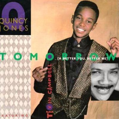 <img class='new_mark_img1' src='https://img.shop-pro.jp/img/new/icons5.gif' style='border:none;display:inline;margin:0px;padding:0px;width:auto;' />QUINCY JONES feat. TEVIN CAMPBELL - TOMORROW (A BETTER YOU, BETTER ME) (7) (DE) (VG+/VG+)