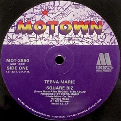 <img class='new_mark_img1' src='https://img.shop-pro.jp/img/new/icons5.gif' style='border:none;display:inline;margin:0px;padding:0px;width:auto;' />TEENA MARIE - SQUARE BIZ / BEHIND THE GROOVE (12) (VG+/VG+)