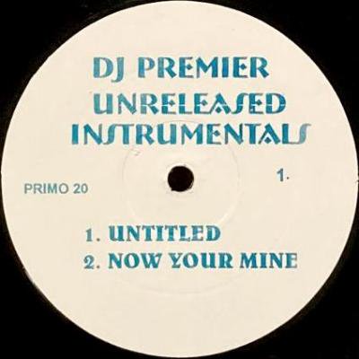 DJ PREMIER - UNRELEASED INSTRUMENTALS (12) (EX)