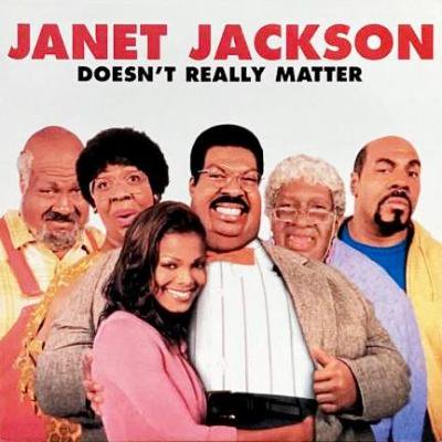 JANET JACKSON - DOESN'T REALLY MATTER (12) (IT) (EX/EX)
