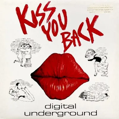 DIGITAL UNDERGROUND - KISS YOU BACK (12) (PROMO) (VG+/VG+)