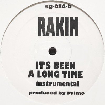 RAKIM - IT'S BEEN A LONG TIME (12) (SEALED)