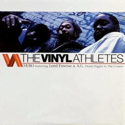 MURO feat. LORD FINESSE & A.G. - THE VINYL ATHLETES (12) (EX/EX)