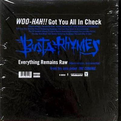 BUSTA RHYMES - WOO-HAH!! GOT YOU ALL IN CHECK (12) (EX/EX)