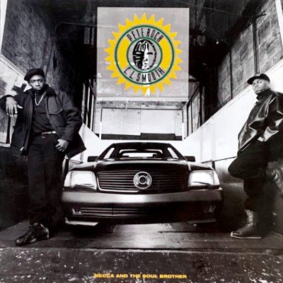 PETE ROCK & CL SMOOTH - MECCA AND THE SOUL BROTHER (LP) (UK) (RE) (VG/VG+)