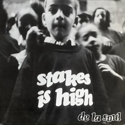 DE LA SOUL - STAKES IS HIGH (LP) (UK) (VG/VG+)