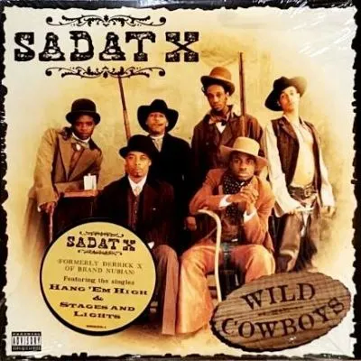 SADAT X - WILD COWBOYS (LP) (VG+/EX)