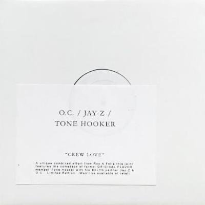 TONE HOOKER, O.C., JAY-Z - CREW LOVE (12) (EX)
