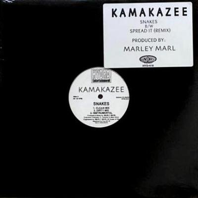 KAMAKAZEE - SNAKES / SPREAD IT (REMIX) (12) (SEALED)