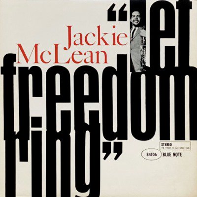 JACKIE MCLEAN - LET FREEDOM RING (LP) (RE) (VG+/VG+)