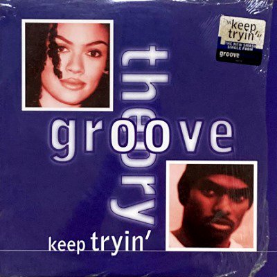 GROOVE THEORY - KEEP TRYIN' (12) (EX/EX)
