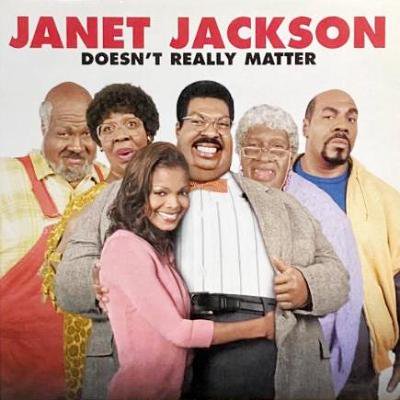 JANET JACKSON - DOESN'T REALLY MATTER (12) (EU) (EX/VG+)