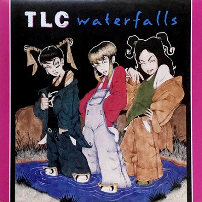 TLC - WATERFALLS (12) (VG+/VG+)