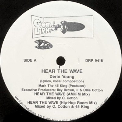 DERIN YOUNG - HEAR THE WAVE (12) (EX)