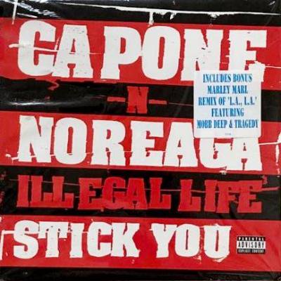 CAPONE-N-NOREAGA - ILLEGAL LIFE / STICK YOU (12) (EX/VG+)