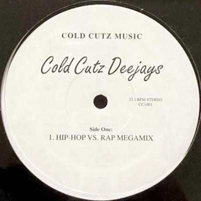 COLD CUTZ DEEJAYS - HIP-HOP VS. RAP (MEGAMIX) (12) (SEALED)
