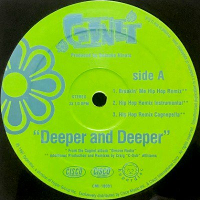 CAGNET - DEEPER AND DEEPER (12) (VG)