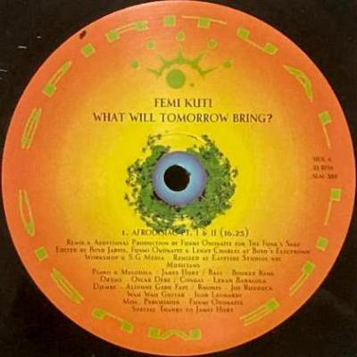 <img class='new_mark_img1' src='https://img.shop-pro.jp/img/new/icons5.gif' style='border:none;display:inline;margin:0px;padding:0px;width:auto;' />FEMI KUTI - WHAT WILL TOMORROW BRING? (12) (EX/VG+)