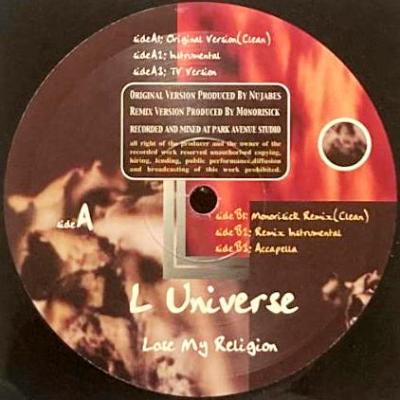 L UNIVERSE - LOSE MY RELIGION (12) (VG+)