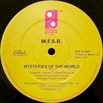 M.F.S.B. / MFSB - MYSTERIES OF THE WORLD / LET'S CLEAN UP THE GHETTO (12) (VG+/VG+)