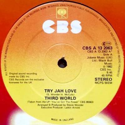 THIRD WORLD - TRY JAH LOVE (12) (UK) (VG+/VG+)