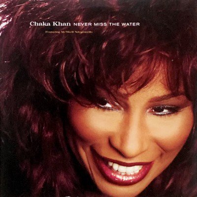 <img class='new_mark_img1' src='https://img.shop-pro.jp/img/new/icons5.gif' style='border:none;display:inline;margin:0px;padding:0px;width:auto;' />CHAKA KHAN feat. ME'SHELL NDEGEOCELLO - NEVER MISS THE WATER (12) (VG+/VG+)