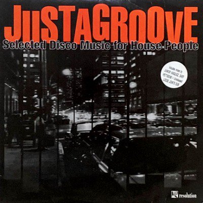 V.A. - JUSTAGROOVE (LP) (VG/VG+)